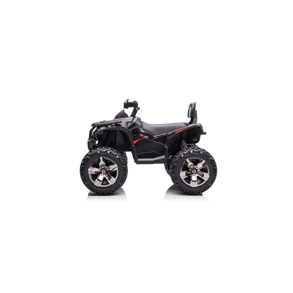 Baterijinis keturratis QLS-3288, juodos spalvos-Elektromobiliai vaikams, Keturračiai ir bagiai-e-vaikas
