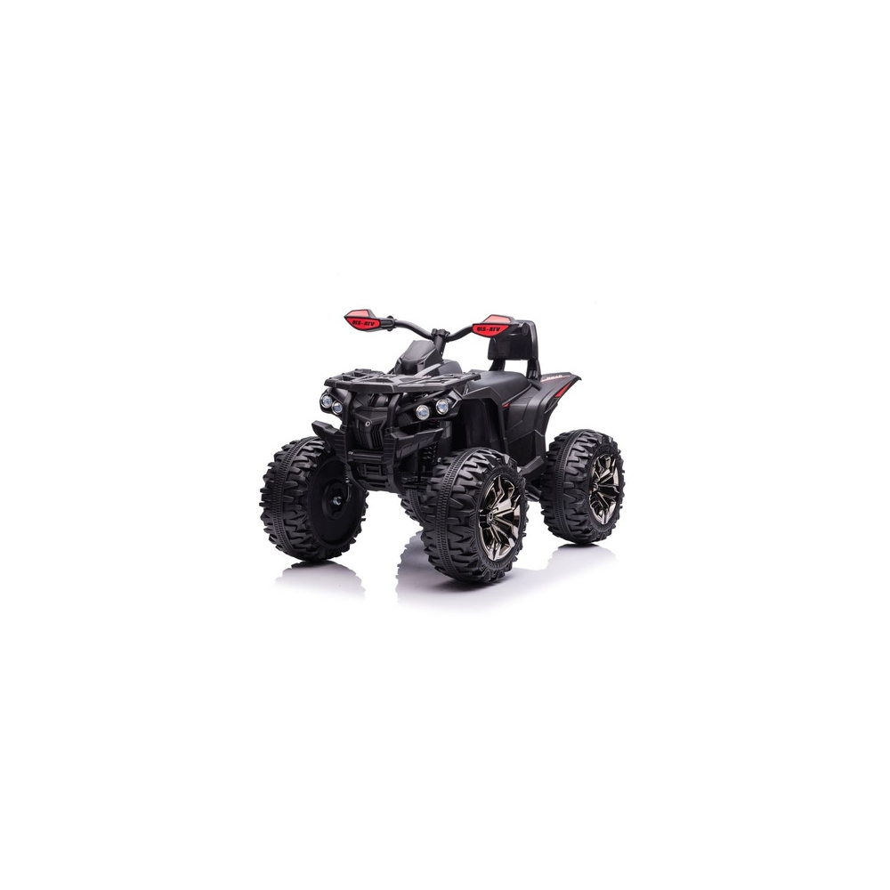 Baterijinis keturratis QLS-3288, juodos spalvos-Elektromobiliai vaikams, Keturračiai ir bagiai-e-vaikas