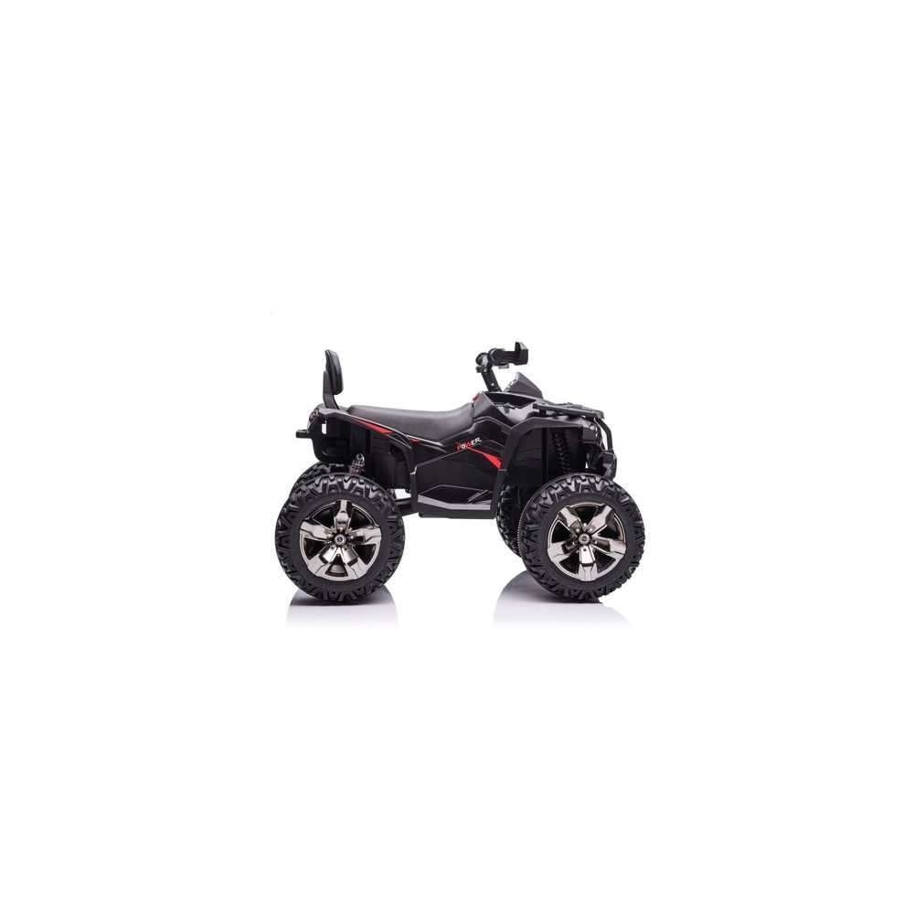 Baterijinis keturratis QLS-3288, juodos spalvos-Elektromobiliai vaikams, Keturračiai ir bagiai-e-vaikas