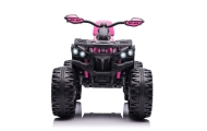Elektrinis keturratis QLS-3288, Pink-Elektromobiliai vaikams, Keturračiai ir bagiai-e-vaikas