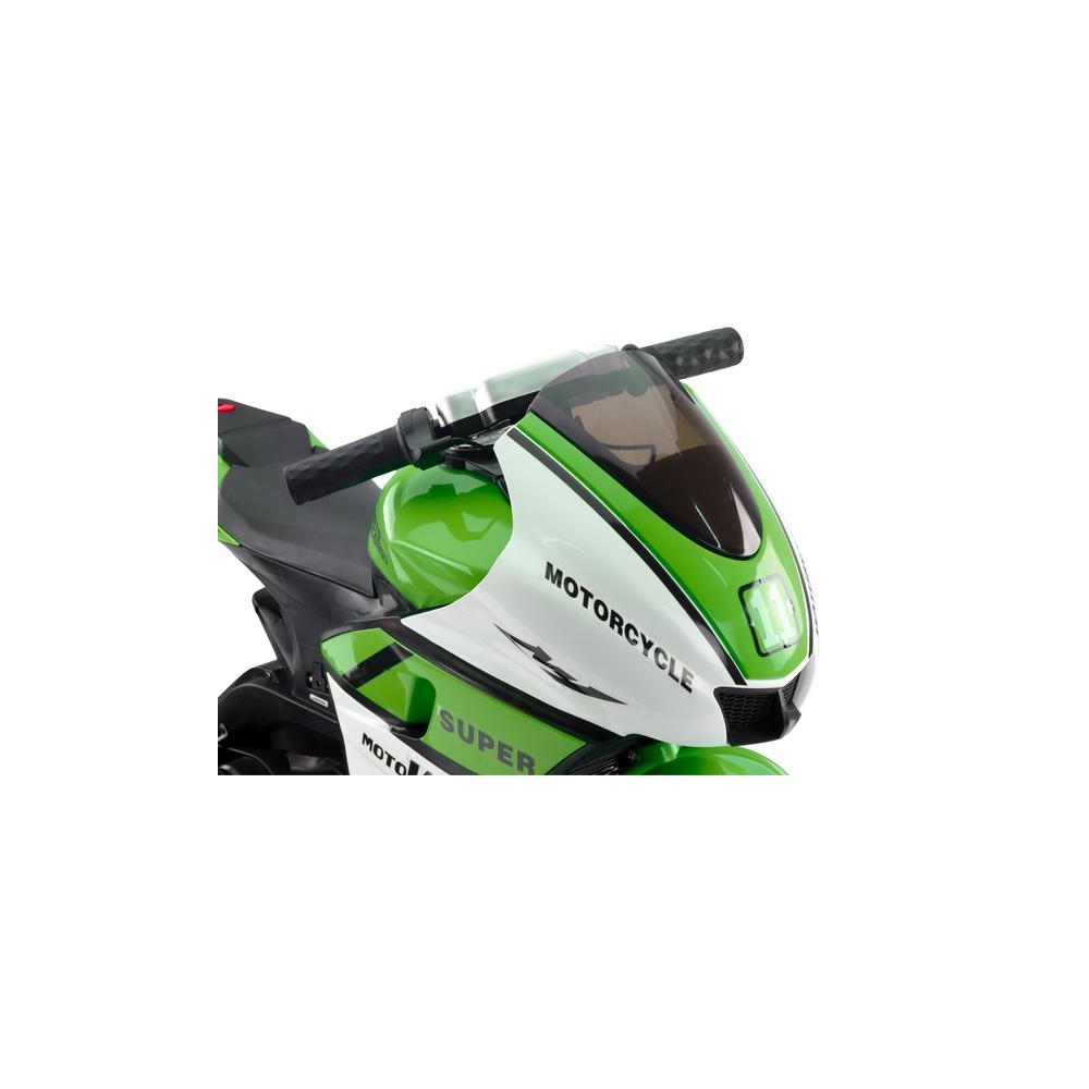 Elektrinis motociklas HT-5188, Green-Elektromobiliai vaikams, Motociklai-e-vaikas
