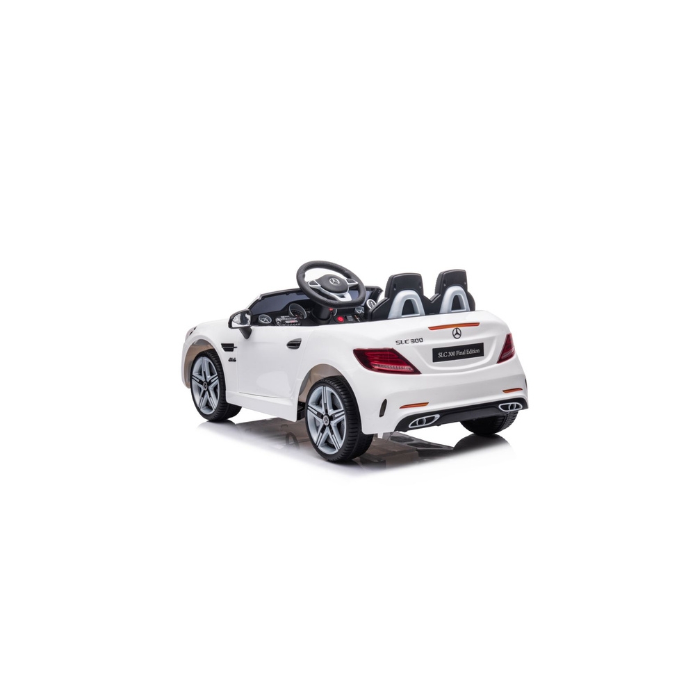 Elektromobilis Mercedes SLC 300, White-Elektromobiliai vaikams, Mašinos-e-vaikas