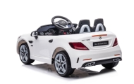 Elektromobilis Mercedes SLC 300, White-Elektromobiliai vaikams, Mašinos-e-vaikas