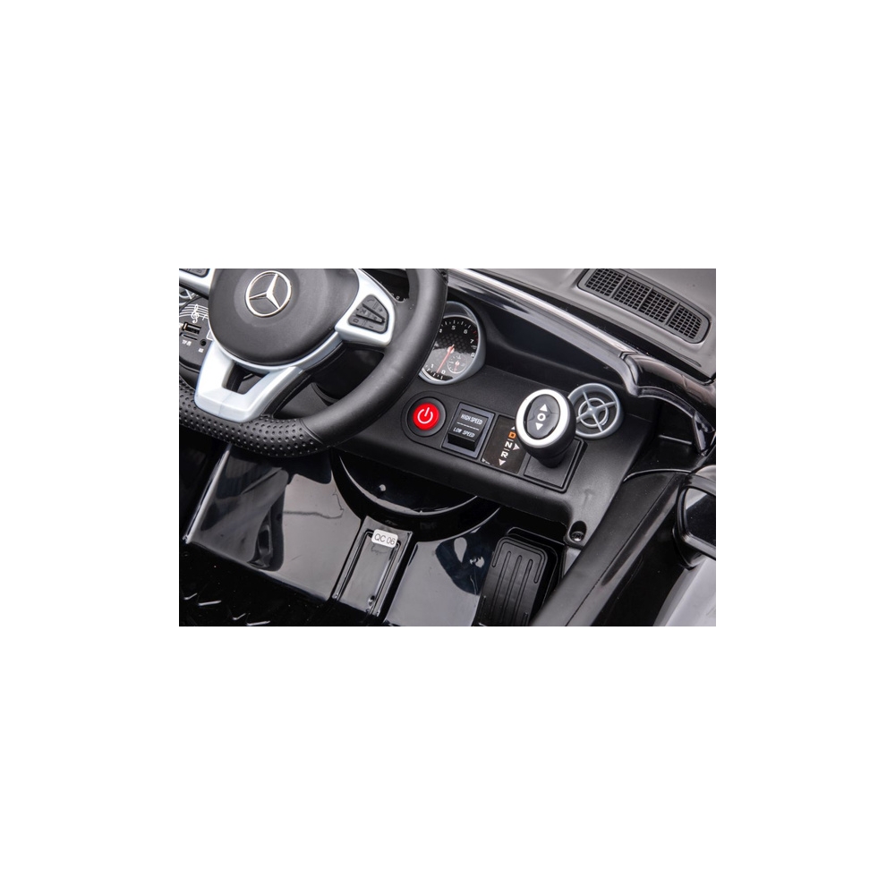 Elektromobilis Mercedes SLC 300, White-Elektromobiliai vaikams, Mašinos-e-vaikas