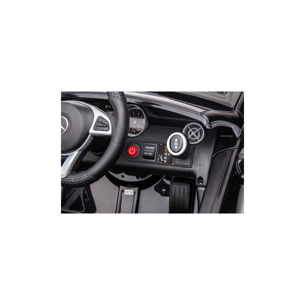Elektromobilis Mercedes SLC 300, Black-Elektromobiliai vaikams, Mašinos-e-vaikas
