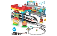 Building Blocks Train Railway Station CADA 108 Elements