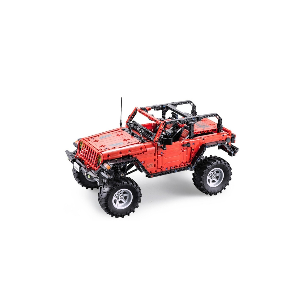 Construction Blocks Auto Off-Road Remote Controlled Red 1941 Elements