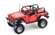 Construction Blocks Auto Off-Road Remote Controlled Red 1941 Elements