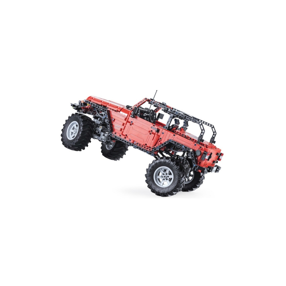 Construction Blocks Auto Off-Road Remote Controlled Red 1941 Elements