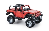 Construction Blocks Auto Off-Road Remote Controlled Red 1941 Elements