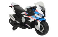 Elektrinis motociklas BMW S1000RR 2156, White-Elektromobiliai vaikams, Motociklai-e-vaikas