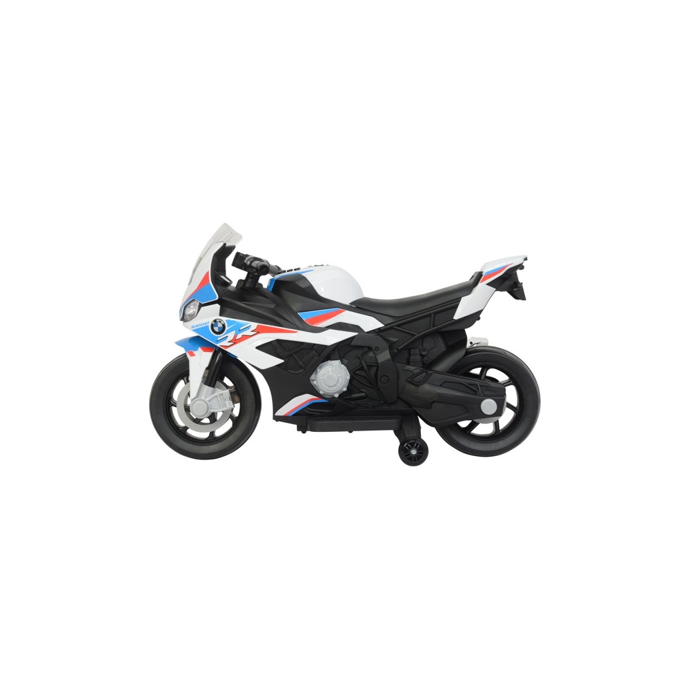 Elektrinis motociklas BMW S1000RR 2156, White-Elektromobiliai vaikams, Motociklai-e-vaikas