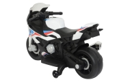 Elektrinis motociklas BMW S1000RR 2156, White-Elektromobiliai vaikams, Motociklai-e-vaikas