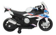 Elektrinis motociklas BMW S1000RR 2156, White-Elektromobiliai vaikams, Motociklai-e-vaikas