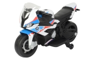 Elektrinis motociklas BMW S1000RR 2156, White-Elektromobiliai vaikams, Motociklai-e-vaikas