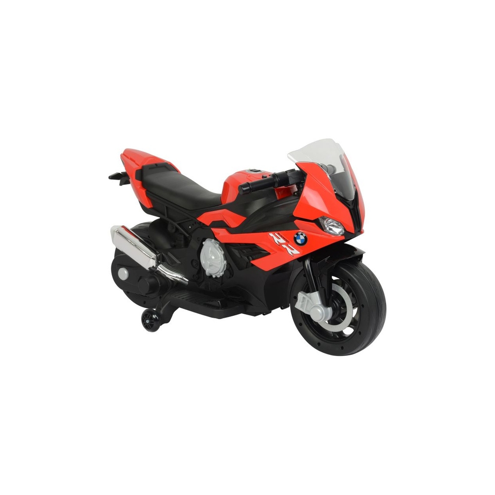 Elektrinis motociklas BMW S1000RR 2156, raudonas-Elektromobiliai vaikams, Motociklai-e-vaikas