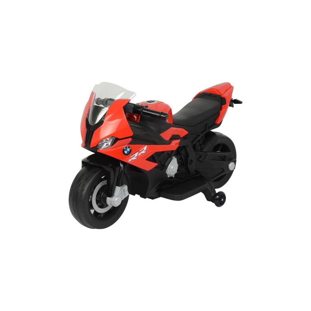 Elektrinis motociklas BMW S1000RR 2156, raudonas-Elektromobiliai vaikams, Motociklai-e-vaikas