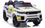Elektromobilis BBH-021 Policija, White-Elektromobiliai vaikams, Visureigiai-e-vaikas