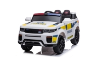 Elektromobilis BBH-021 Policija, White-Elektromobiliai vaikams, Visureigiai-e-vaikas