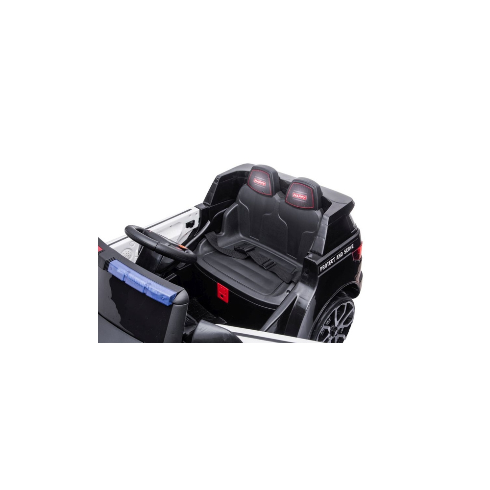 Elektromobilis BBH-021 Policija, White-Elektromobiliai vaikams, Visureigiai-e-vaikas
