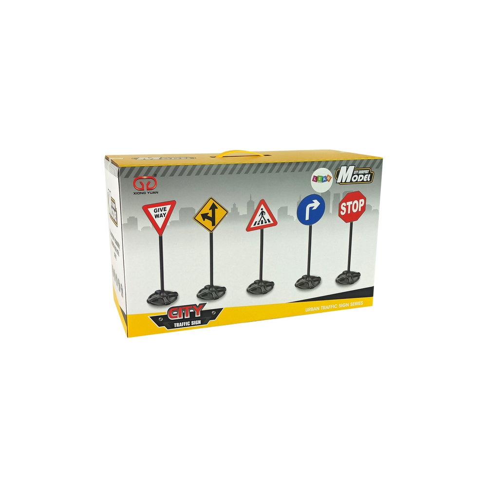 Didelių kelio ženklų edukacinis rinkinys 82 cm