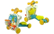Pchacz 4w1 Stolik Edukacyjny Hulajnoga Rower Dla Dzieci Niebieski