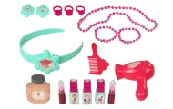 Beauty Set Toilet with Mirror Light Sound Jewellery