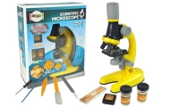 Microscope For The Scientist Educational Set Yellow 100x 400x 1200x