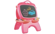 Double-sided Magnetic Chalkboard Pink Templates