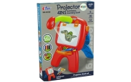 Double-sided Board Chalk Pens Stand Projector Pictures Red