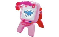 Double-sided Board Chalk Pens Stand Projector Pictures Pink