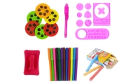 Double-sided Board Chalk Pens Stand Projector Pictures Pink