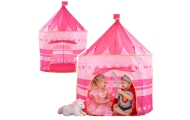 Tent  Princess Palace For Kids Garden Crown Pink
