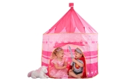 Tent  Princess Palace For Kids Garden Crown Pink
