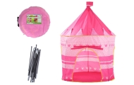 Tent  Princess Palace For Kids Garden Crown Pink
