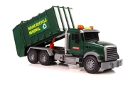 Rubbish Truck Bins Dark Green Sounds Lights