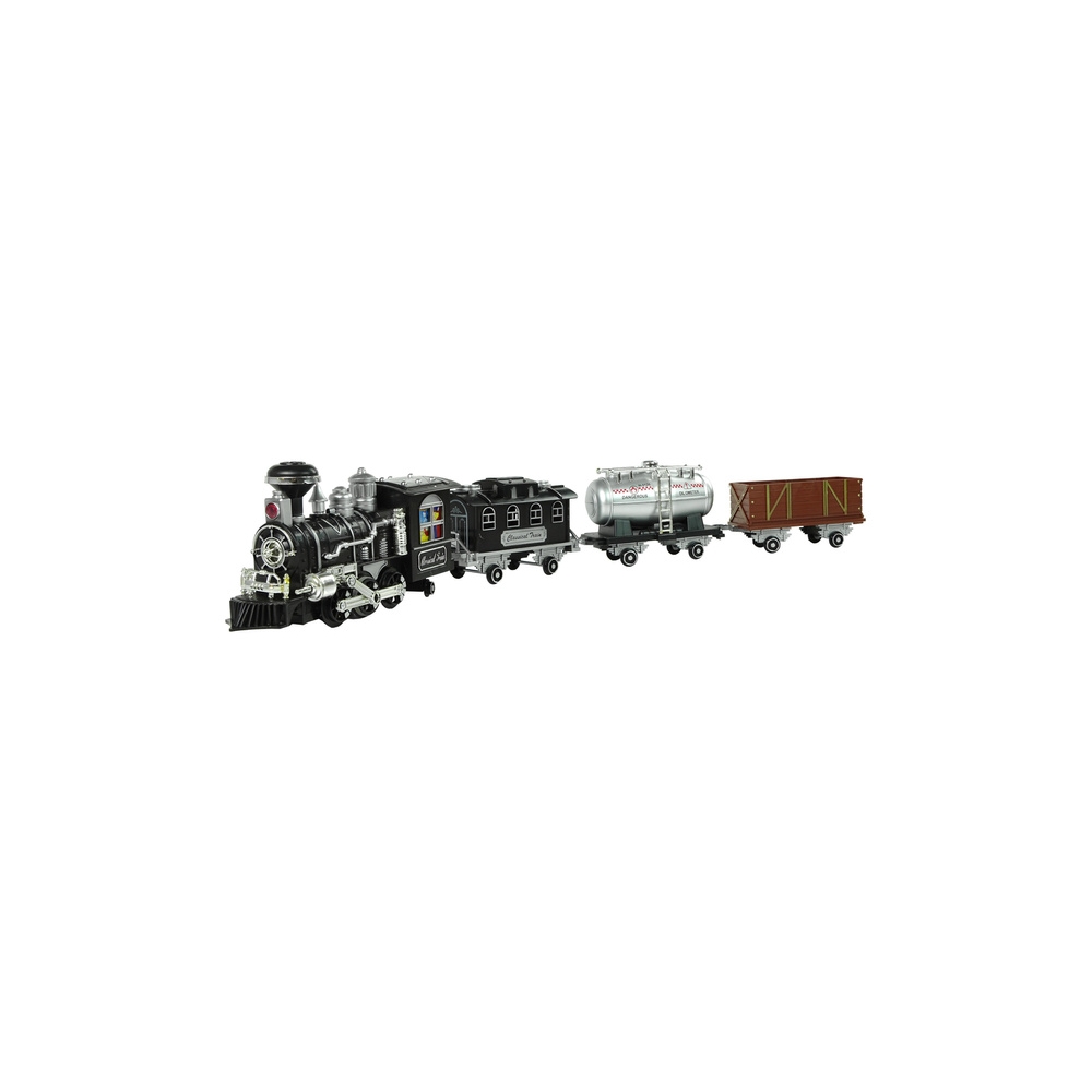 Ogromna Kolejka Pociąg Tory Dźwięk Światła Dym R/C 206,5 cm x 153,5 cm