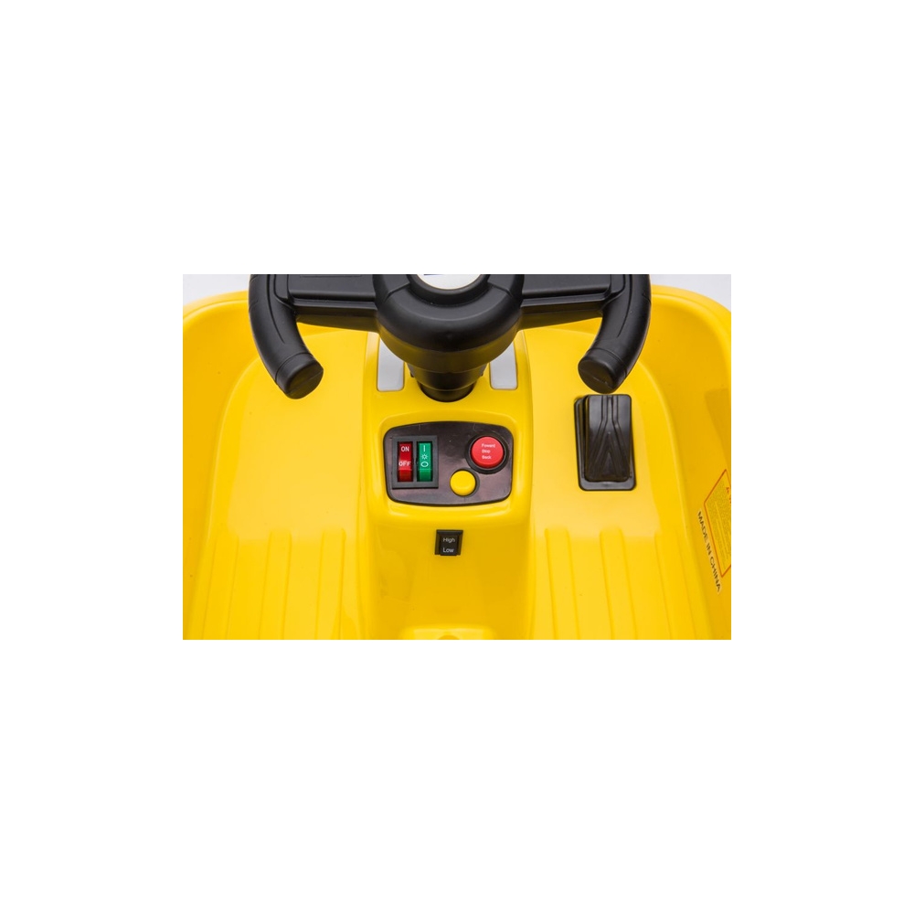 Elektromobilis GTS1166, geltonas-Elektromobiliai vaikams, Mašinos-e-vaikas
