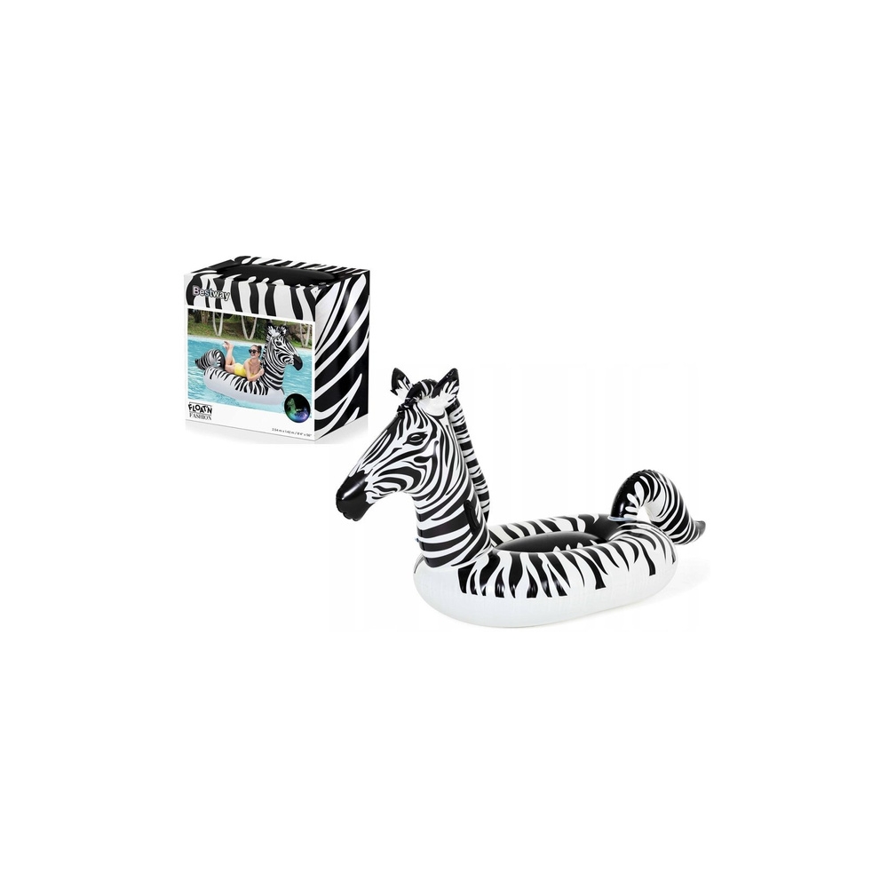 Inflatable mattress Zebra LED 254 x 142 cm Bestway 41406