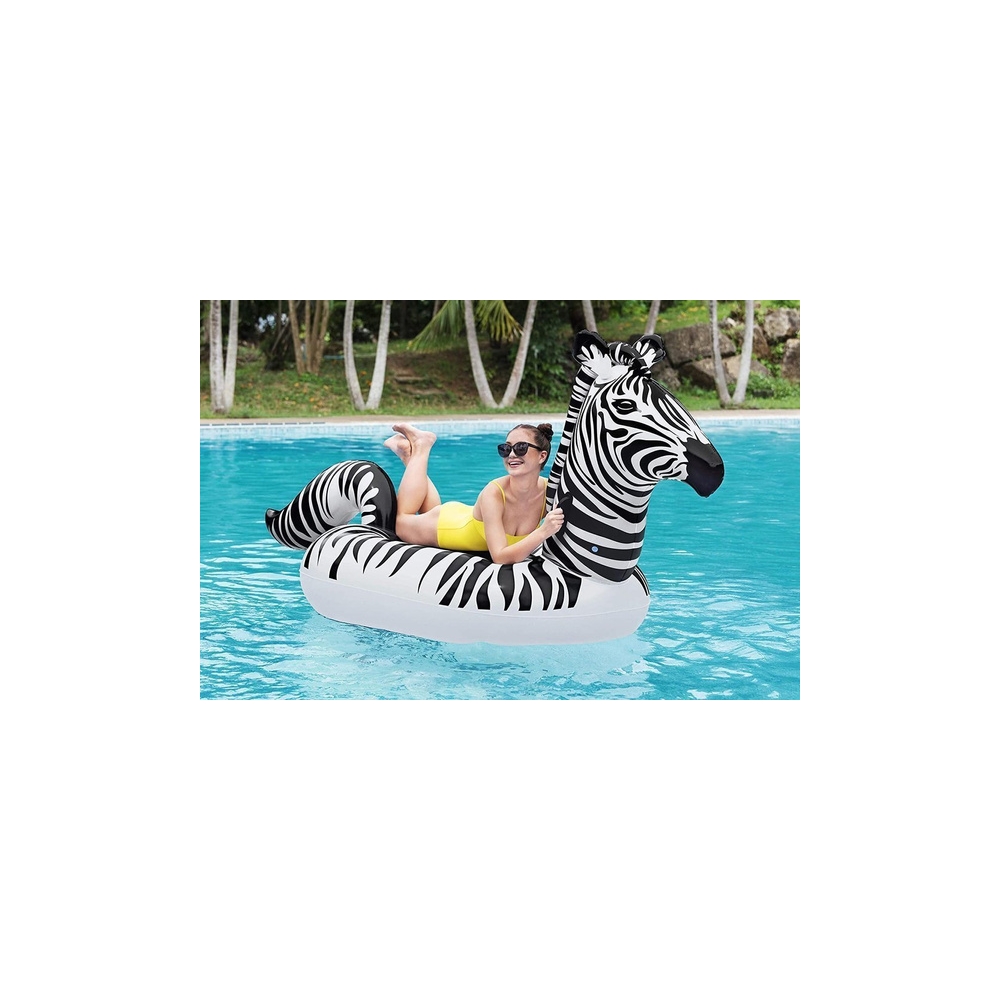 Inflatable mattress Zebra LED 254 x 142 cm Bestway 41406