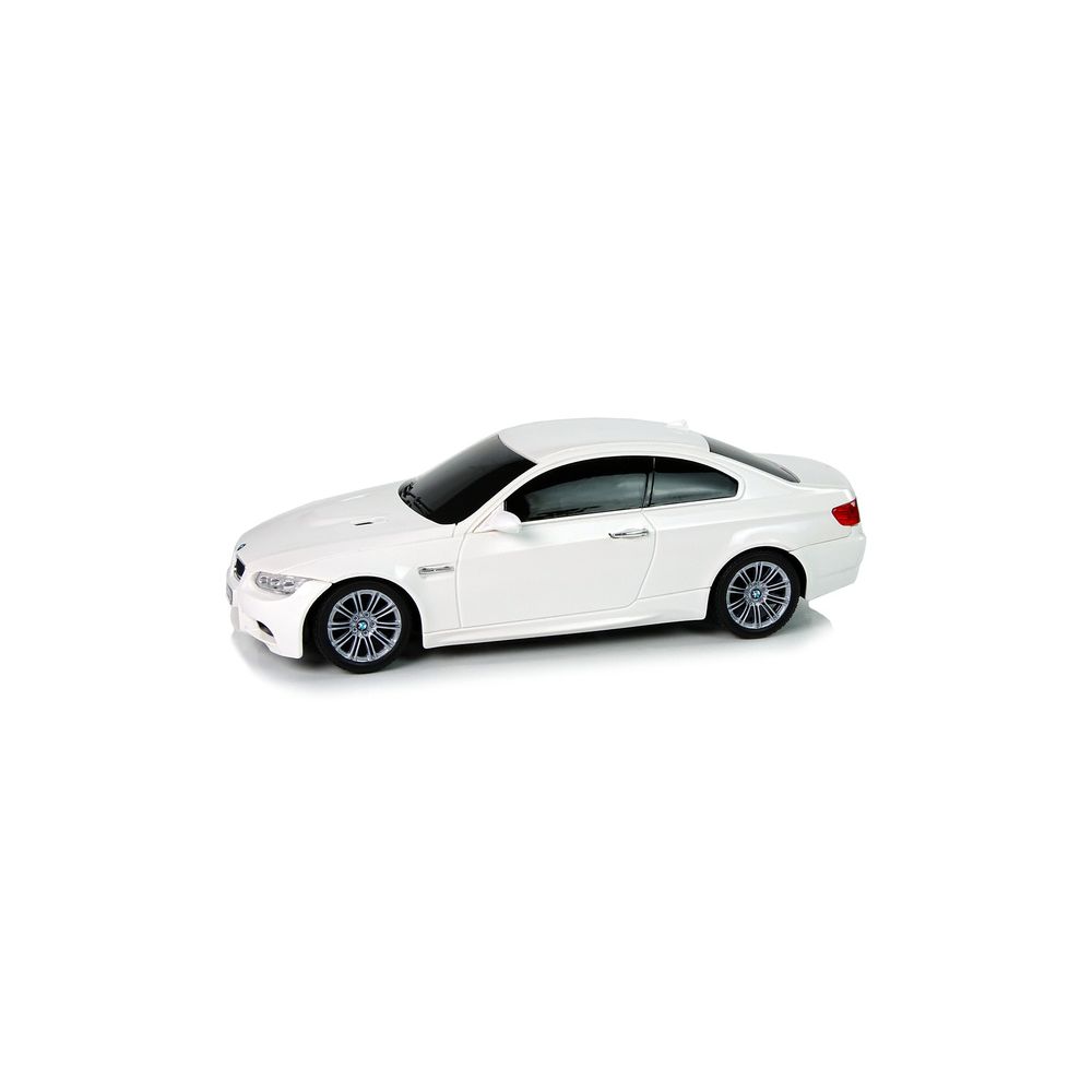Auto Zdalnie Sterowane BMW M3 Białe Pilot Kierownica 1:18 Dźwięk Światła