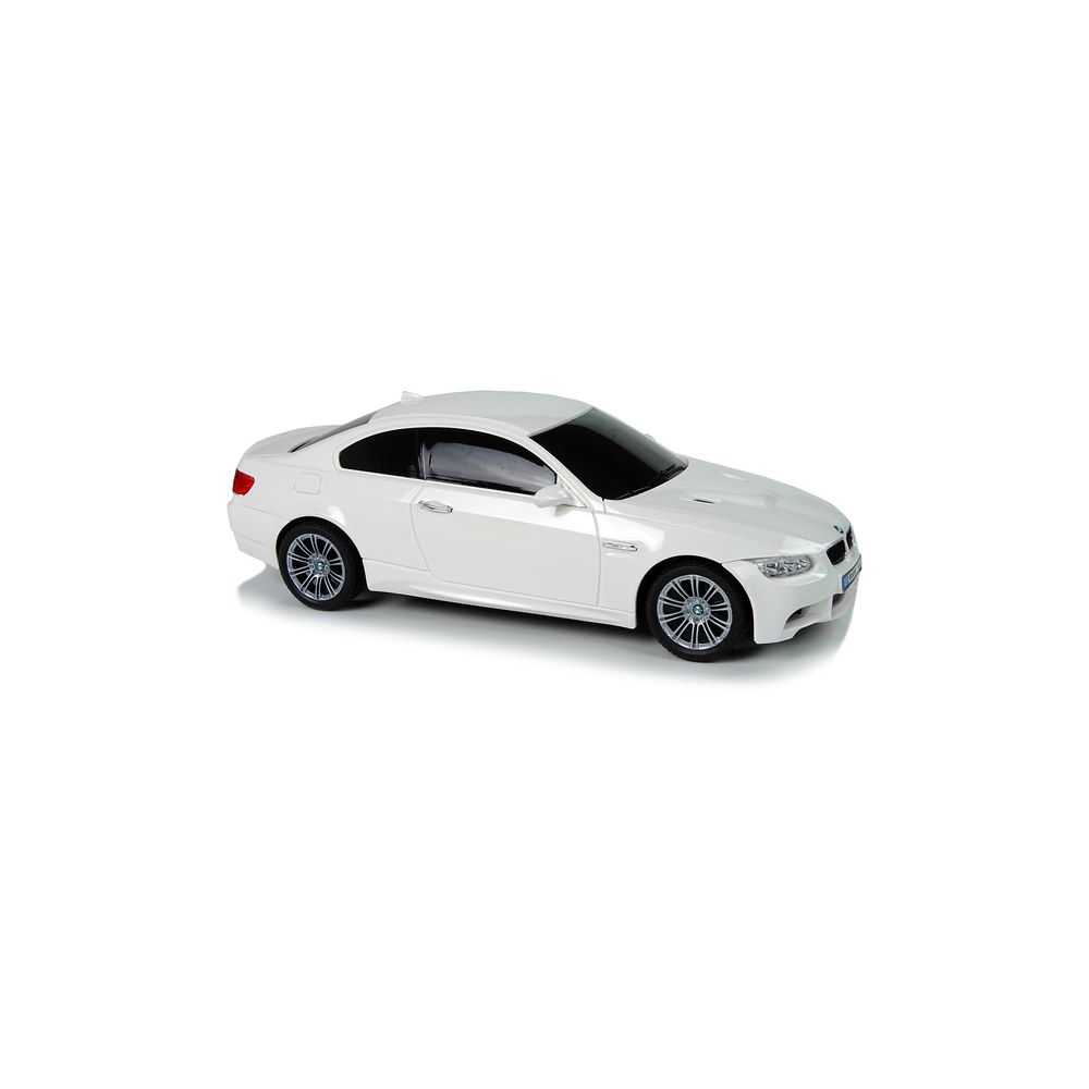 Auto Zdalnie Sterowane BMW M3 Białe Pilot Kierownica 1:18 Dźwięk Światła
