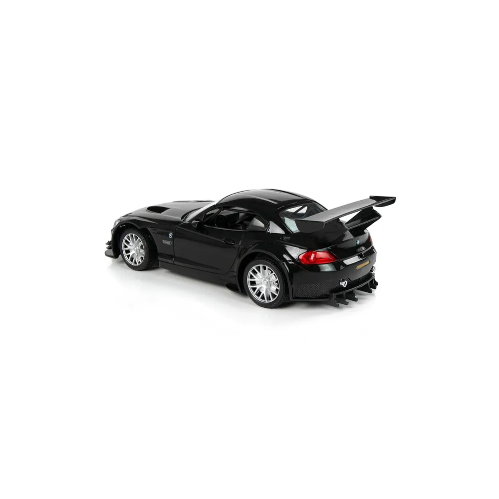 Nuotoliniu būdu valdomas sportinis automobilis R/C 1:18 BMW Z4 GT3 2.4 G žibintai, Juodas