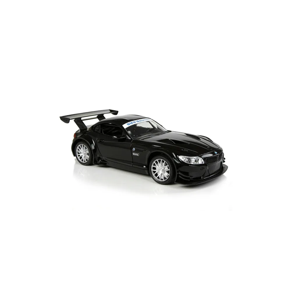 Nuotoliniu būdu valdomas sportinis automobilis R/C 1:18 BMW Z4 GT3 2.4 G žibintai, Juodas