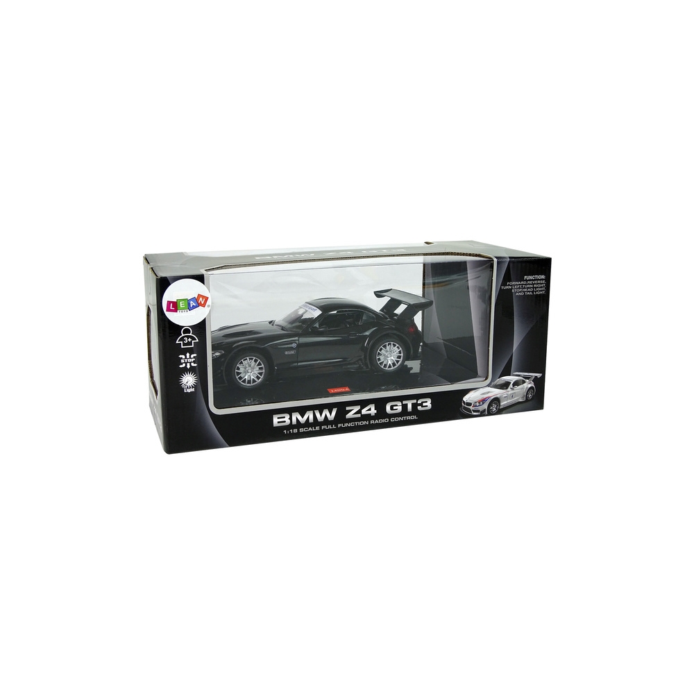 Sports Car R/C 1:18 BMW Z4 GT3 Black 2.4 G Lights