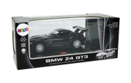 Nuotoliniu būdu valdomas sportinis automobilis R/C 1:18 BMW Z4 GT3 2.4 G žibintai, Juodas