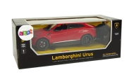 Nuotoliniu būdu valdomas automobilis R/C 1:24 Lamborghini Urus 2.4 G žibintai, Red