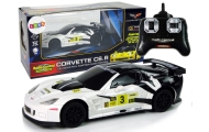 Sports Car R/C 1:24 Corvette C6.R White 2.4 G Lights
