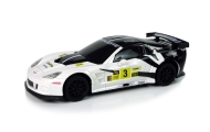 Sports Car R/C 1:24 Corvette C6.R White 2.4 G Lights