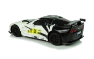 Sports Car R/C 1:24 Corvette C6.R White 2.4 G Lights